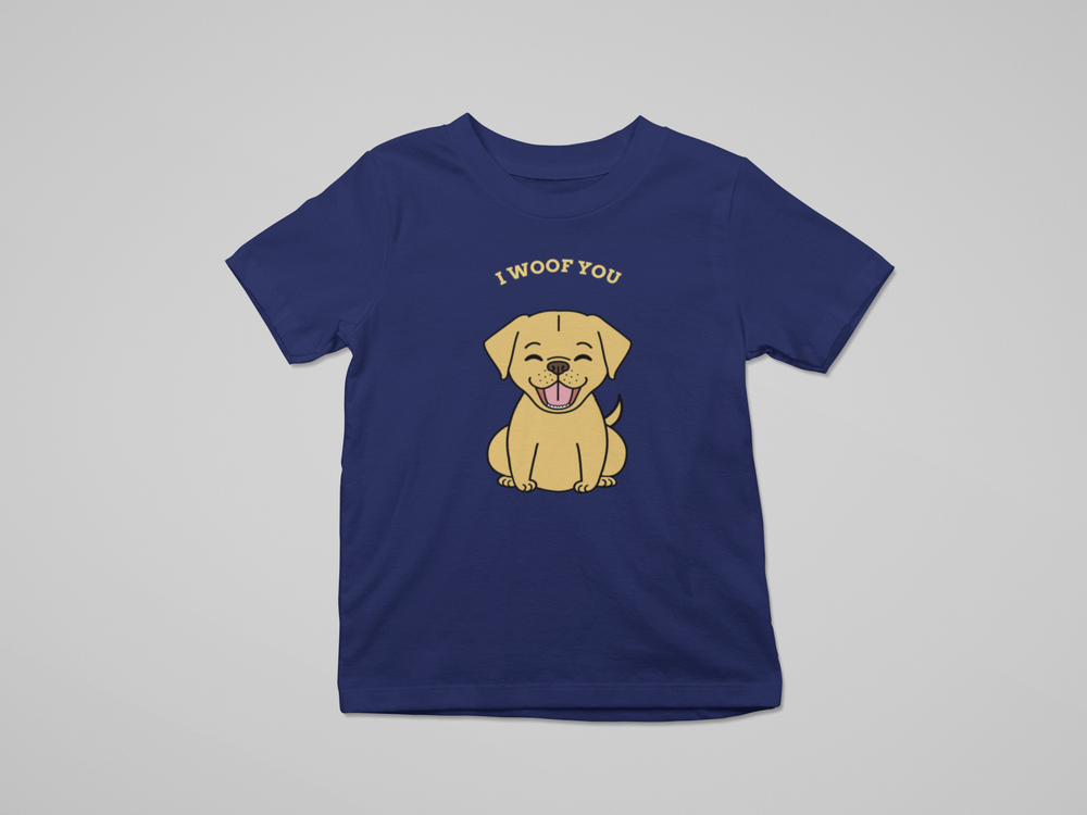 Floof Kids I Woof You T-shirt