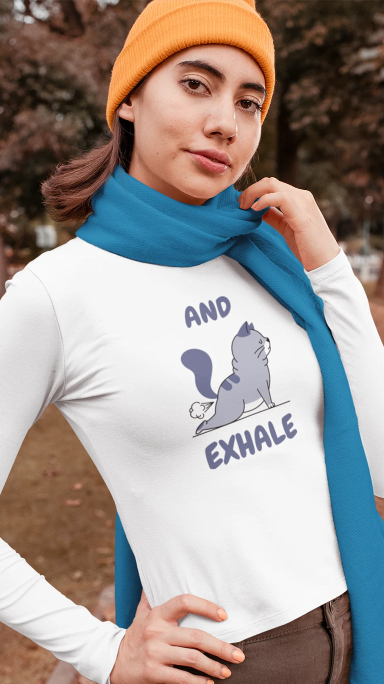 
                  
                    Floof And Exhale Women's T-shirt
                  
                