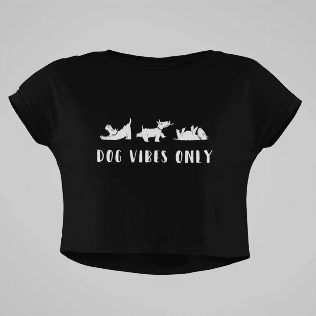 
                  
                    floof dog vibes only cotton t-shirt for dog lovers
                  
                