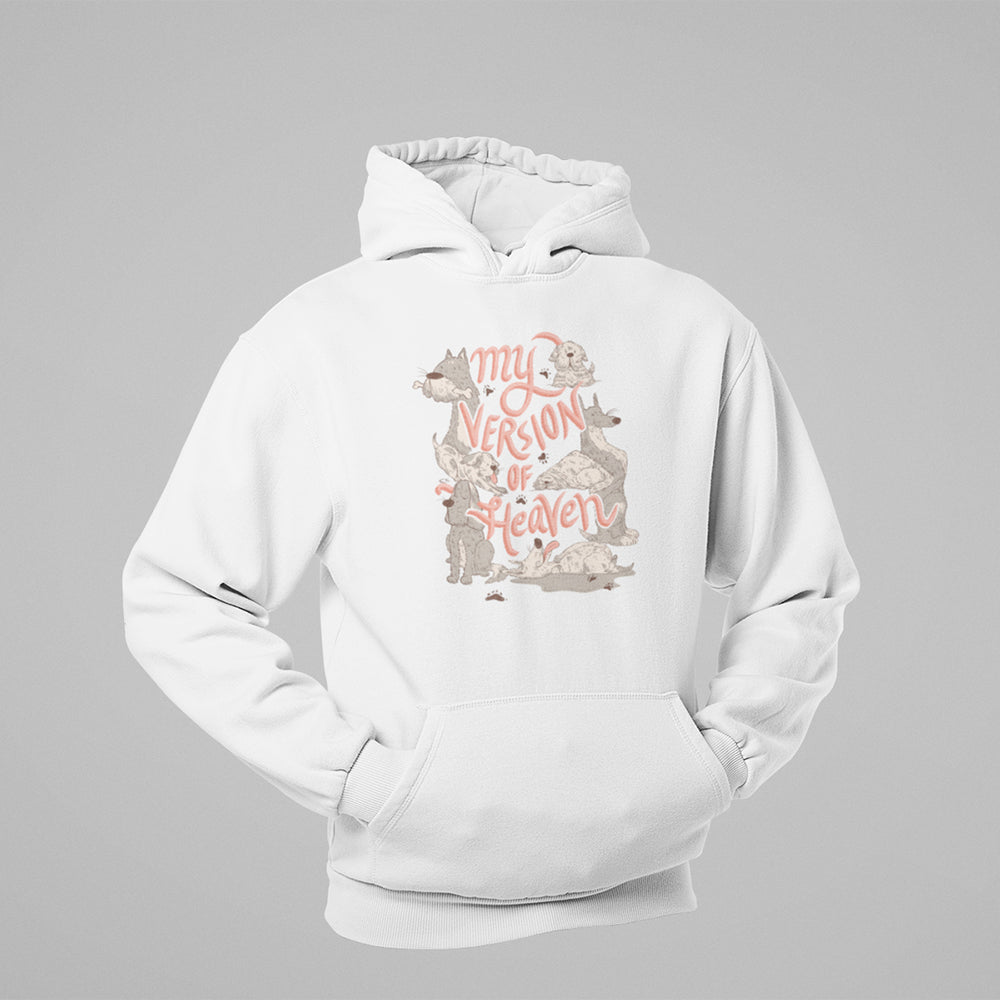 Floof heaven hoodie for dog lovers