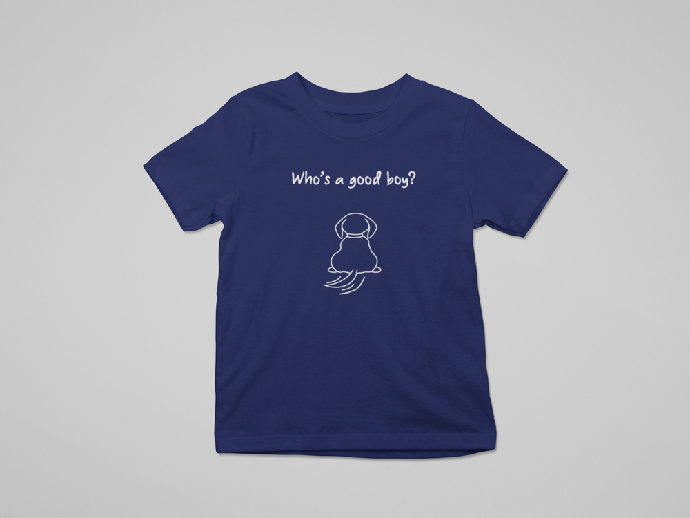 Floof Kids Who's A Good Boy T-shirt