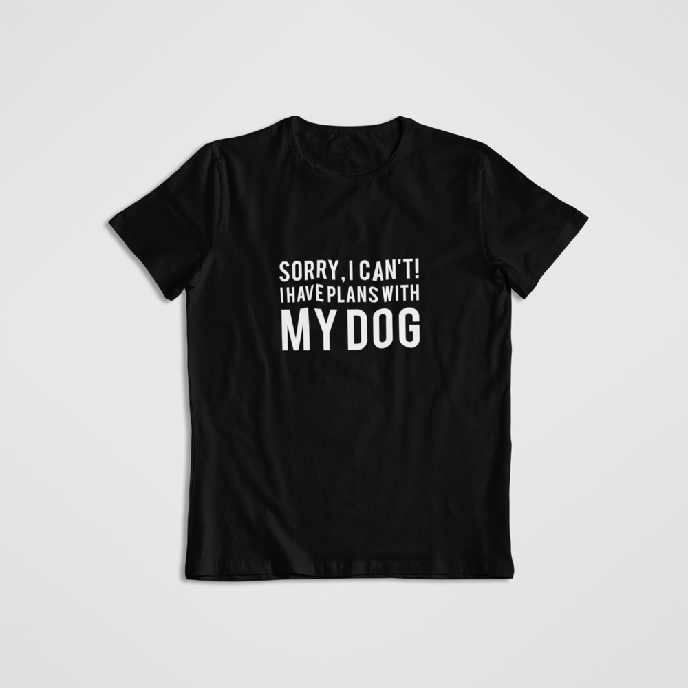 Floof Plans With My Dog Unisex T-shirt (new)