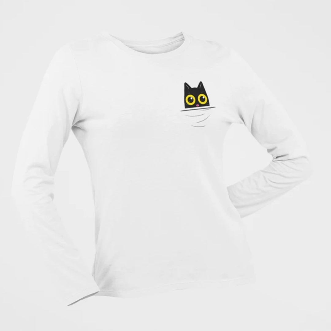 
                  
                    Floof Cat Chilling In Your Pocket Women's T-shirt
                  
                