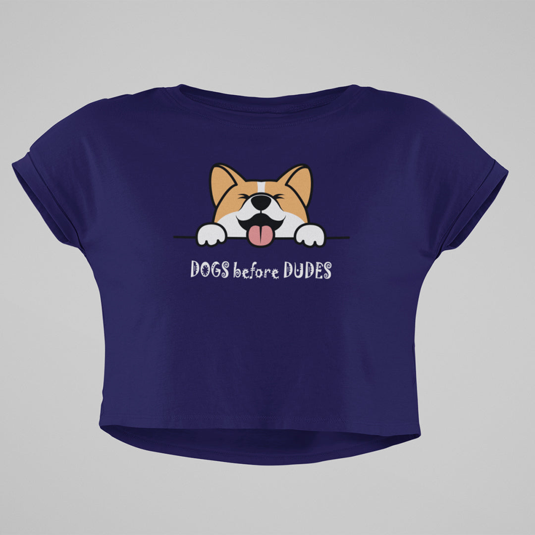 
                  
                    dogs before dudes floof t-shirt for dog lovers
                  
                